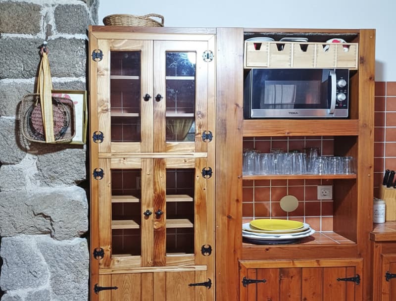 Apuesta por muebles de cocina de madera en Ponte Caldelas de calidad